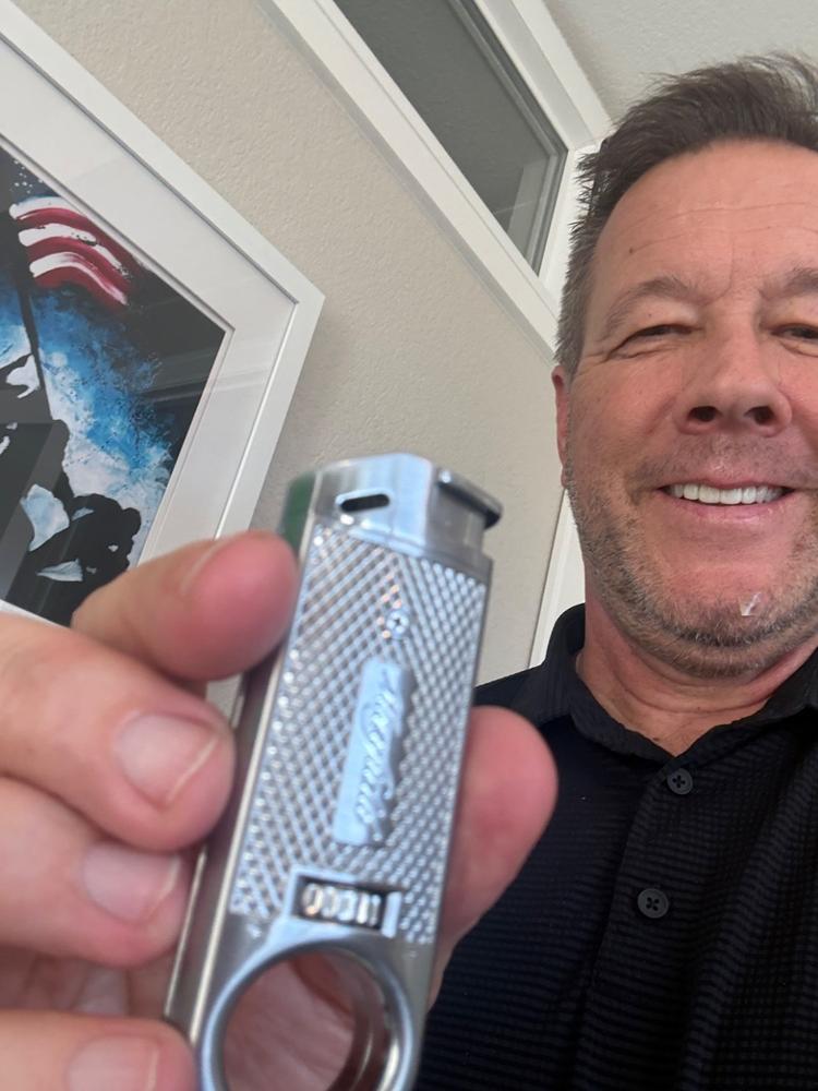 Maxfield Slim Diamond Soft Flame Cigar Lighters - Customer Photo From Jeffrey Winaker