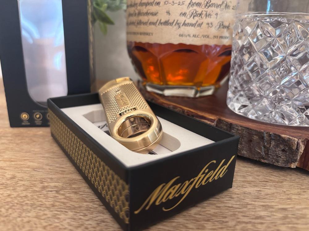 Maxfield Slim Diamond Torch Flame Cigar Lighters - Customer Photo From Kevin R.