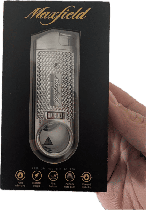 Maxfield Slim Diamond Torch Flame Cigar Lighters - Customer Photo From TJ L.