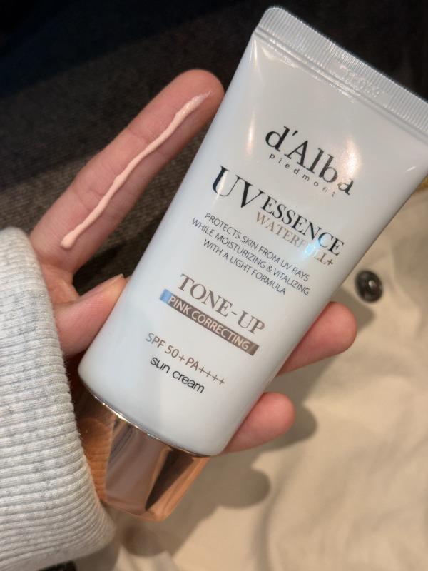 [ピンク]トーンアップサンクリーム(35ml/50ml) - Customer Photo From chikaae