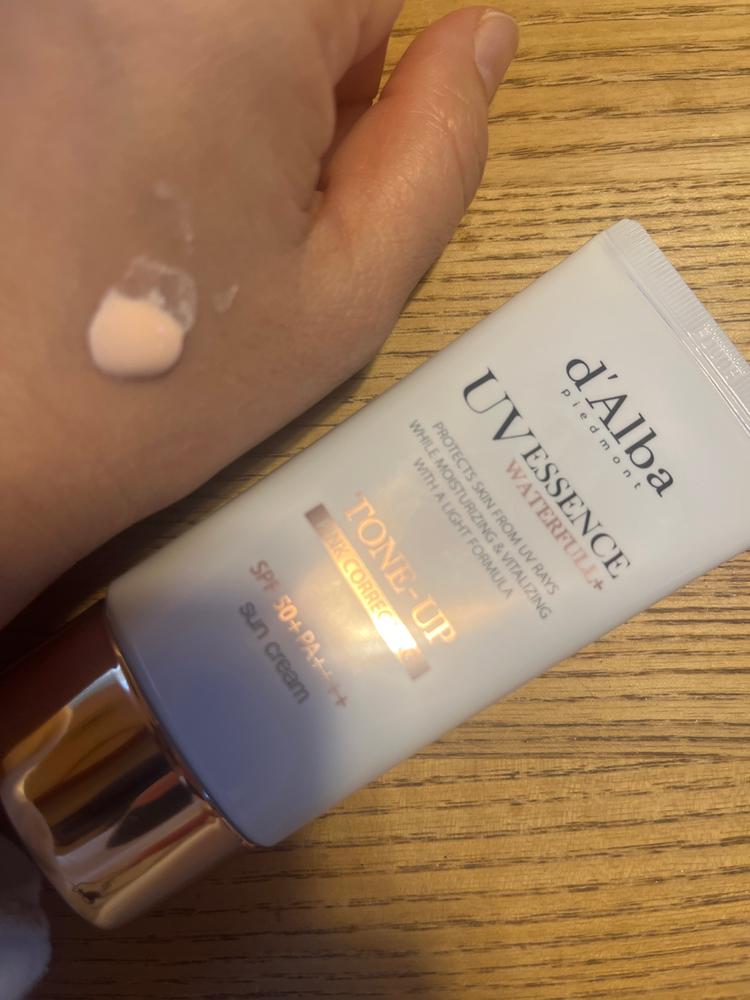 [ピンク]トーンアップサンクリーム(35ml/50ml) - Customer Photo From みと