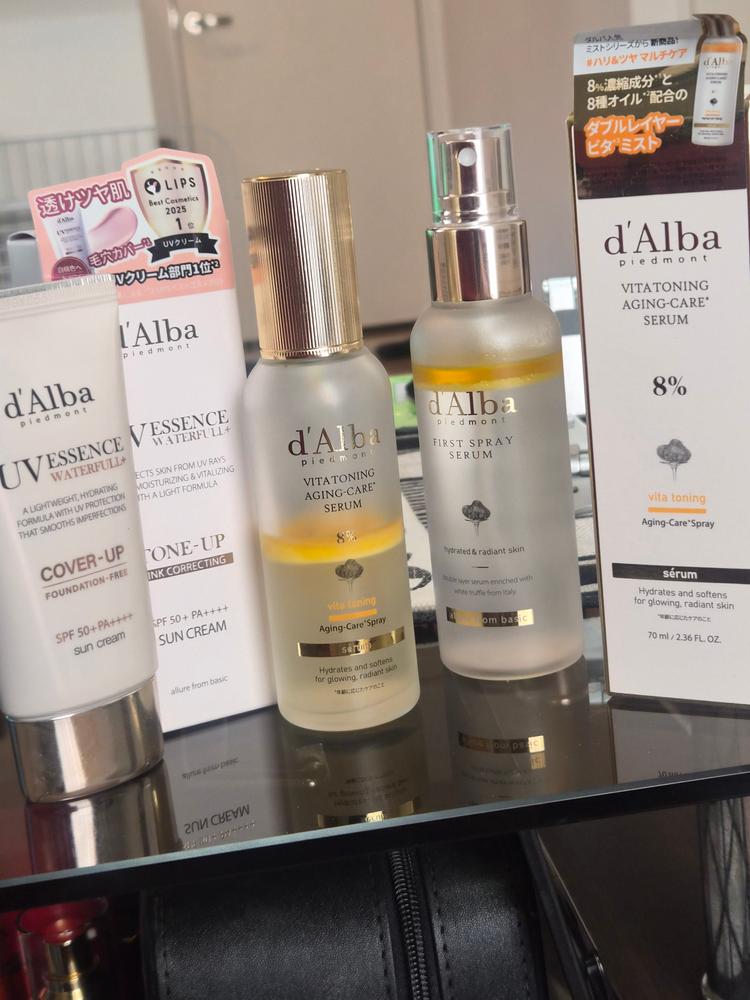 [ピンク]トーンアップサンクリーム(35ml/50ml) - Customer Photo From のりちゃん