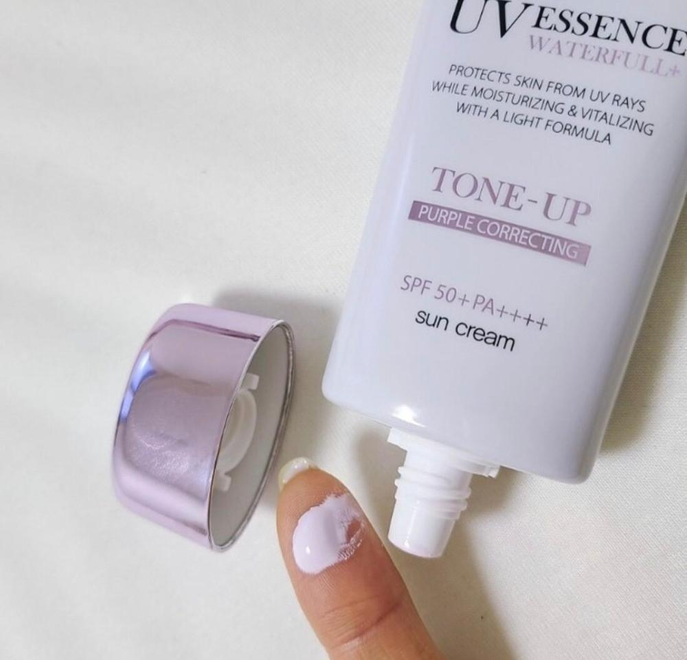 [パープル]トーンアップサンクリーム(35ml/50ml) - Customer Photo From サンデイヤ グルン