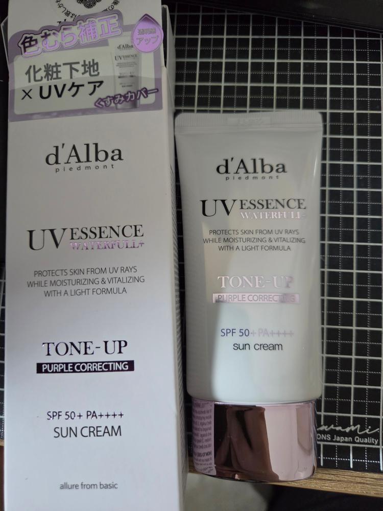 [パープル]トーンアップサンクリーム(35ml/50ml) - Customer Photo From yuki