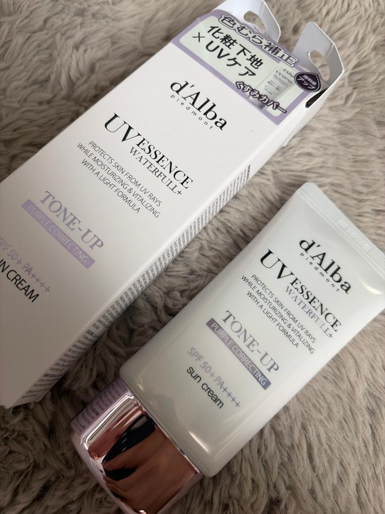 [パープル]トーンアップサンクリーム(35ml/50ml) - Customer Photo From ここ