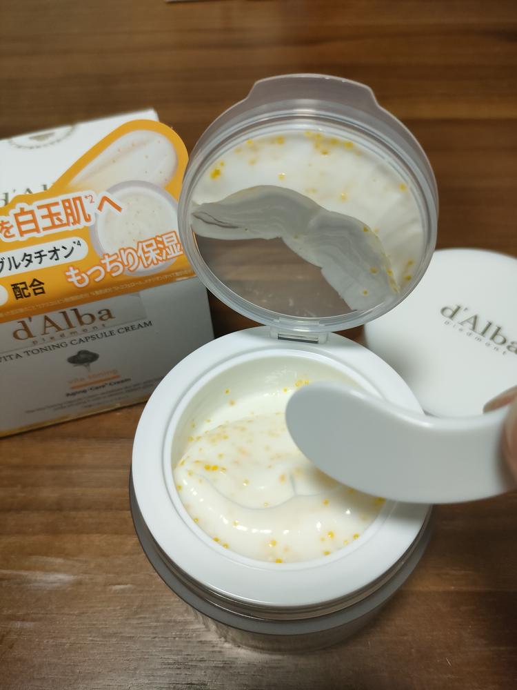 ビタトーニング カプセルクリーム (55g) - Customer Photo From まき