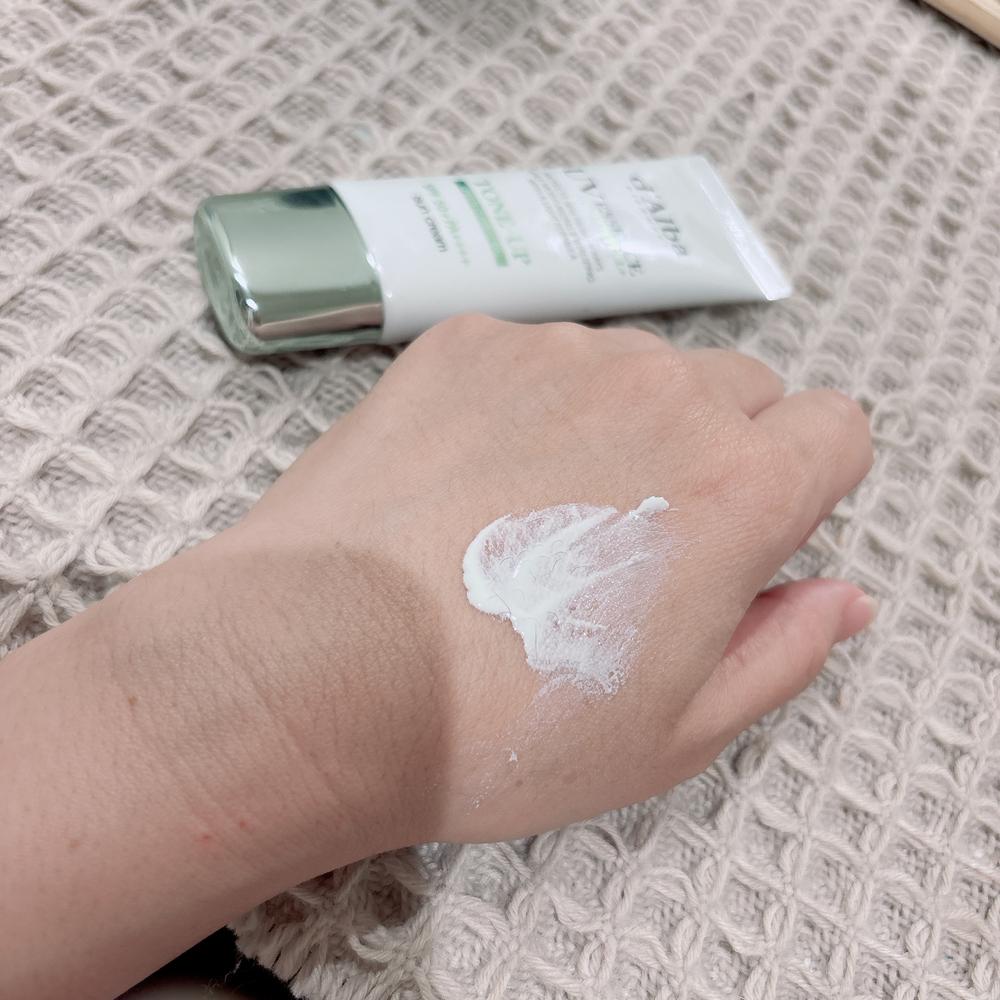 [グリーン]クリーンティーツリーリポソームトーンアップサンクリーム(35ml/50ml) - Customer Photo From り