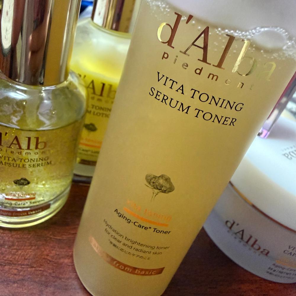 ビタトーニング セラムトナー (180ml) - Customer Photo From せ