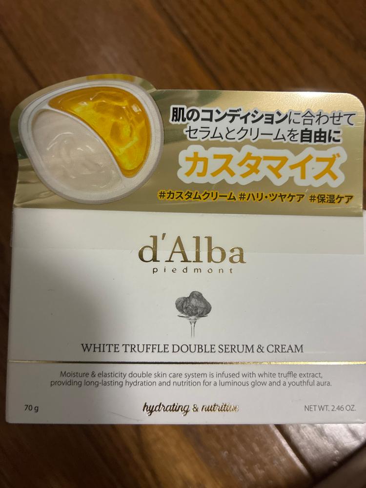 ホワイトトリュフ ダブルセラムアンドクリーム (70g) - Customer Photo From mio