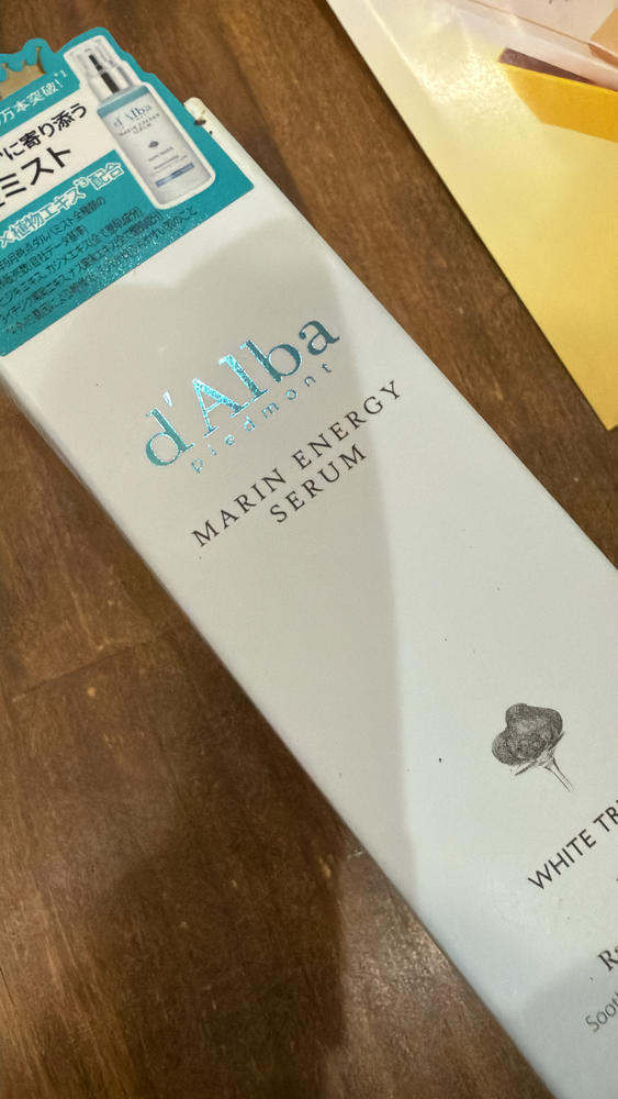 ホワイトトリュフ アクアマリンエナジーセラム (50ml/100ml) - Customer Photo From a