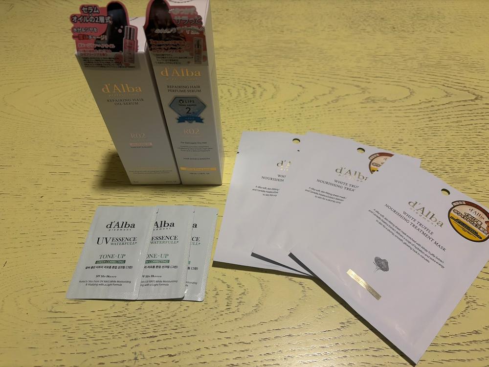 [再入荷] [ヘアミスト＆ヘアオイルSET] ヘアパフュームセラム+ヘアオイルセラム - Customer Photo From まちゅぴちゅ