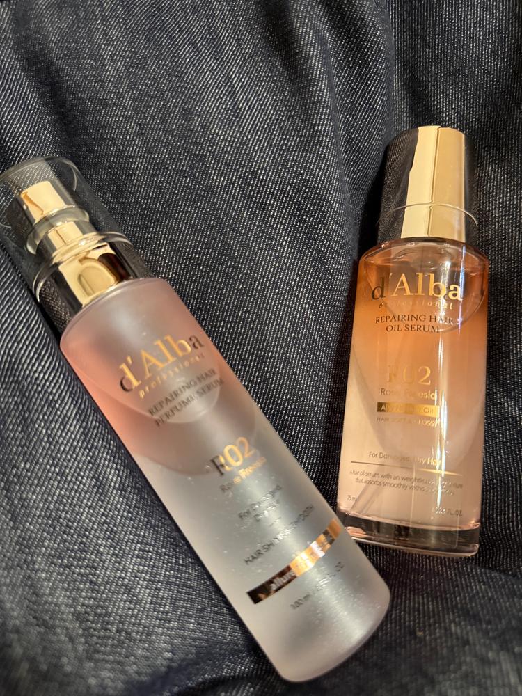 [ヘアミスト＆ヘアオイルSET] ヘアパフュームセラム+ヘアオイルセラム - Customer Photo From ハル