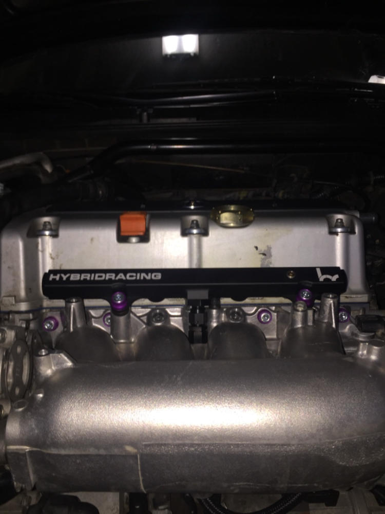 Hybrid Racing Tucked Fuel Line Kit (02-06 Acura RSX & 06-11 Civic