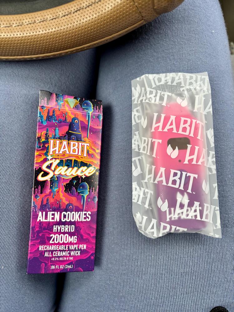 Buy 2G THCA Disposable Vape Alien Cookies Online