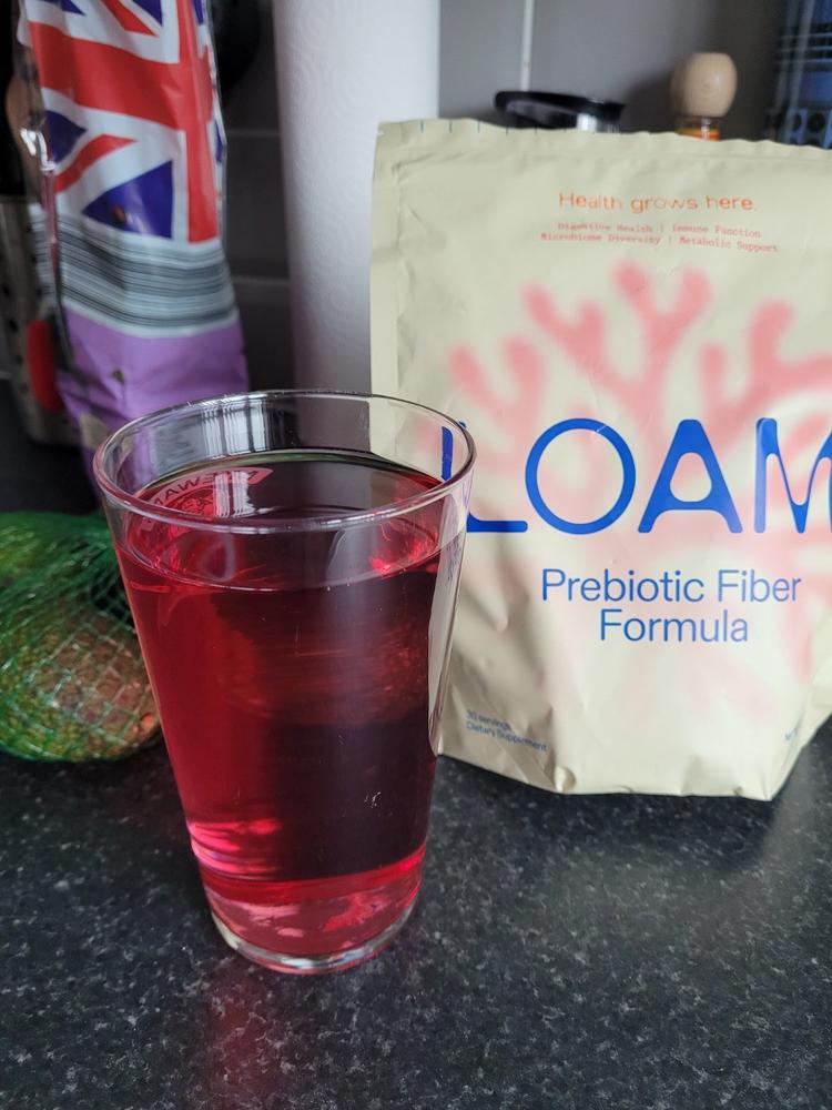 LOAM Prebiotic Fiber Formula - Customer Photo From A Rees