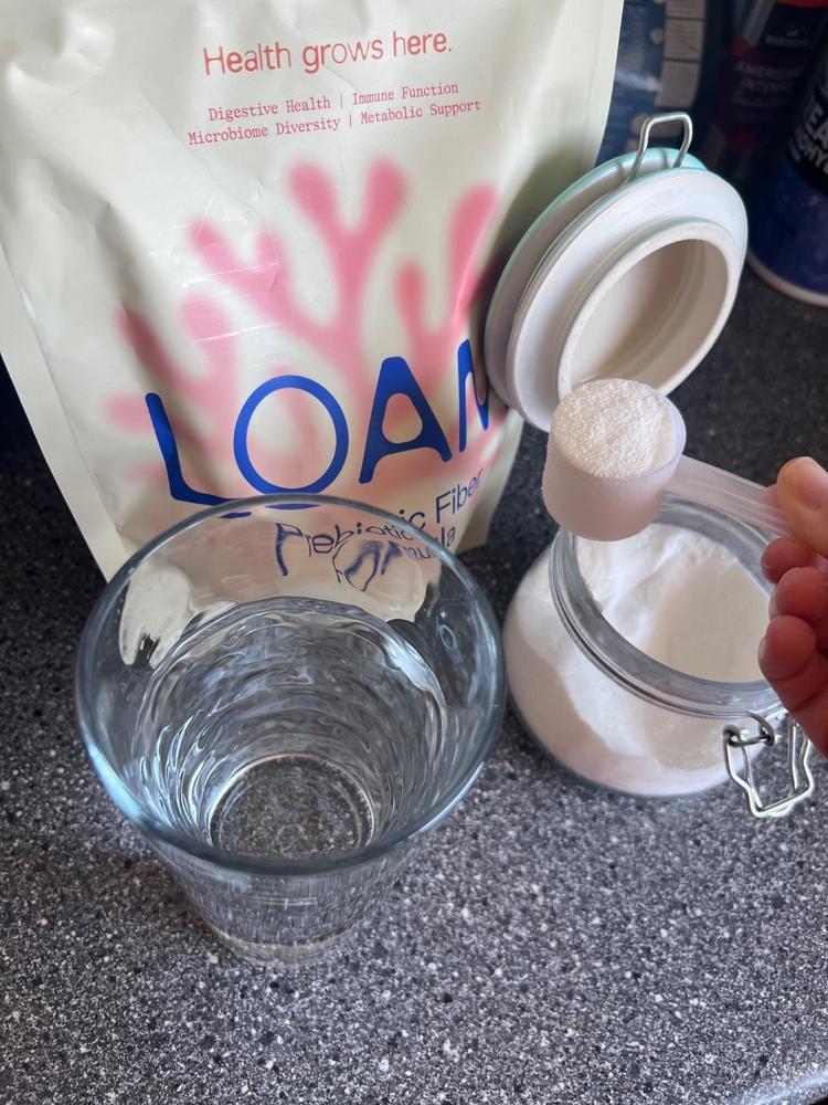 LOAM Prebiotic Fiber Formula - Customer Photo From Anastasia Tsakiridi