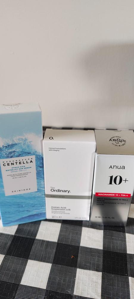 SKIN1004 Madagascar Centella Hyalu-Cica Water-Fit Sun Serum 50ml SPF50PA++++ - Customer Photo From Jesusa Abalos