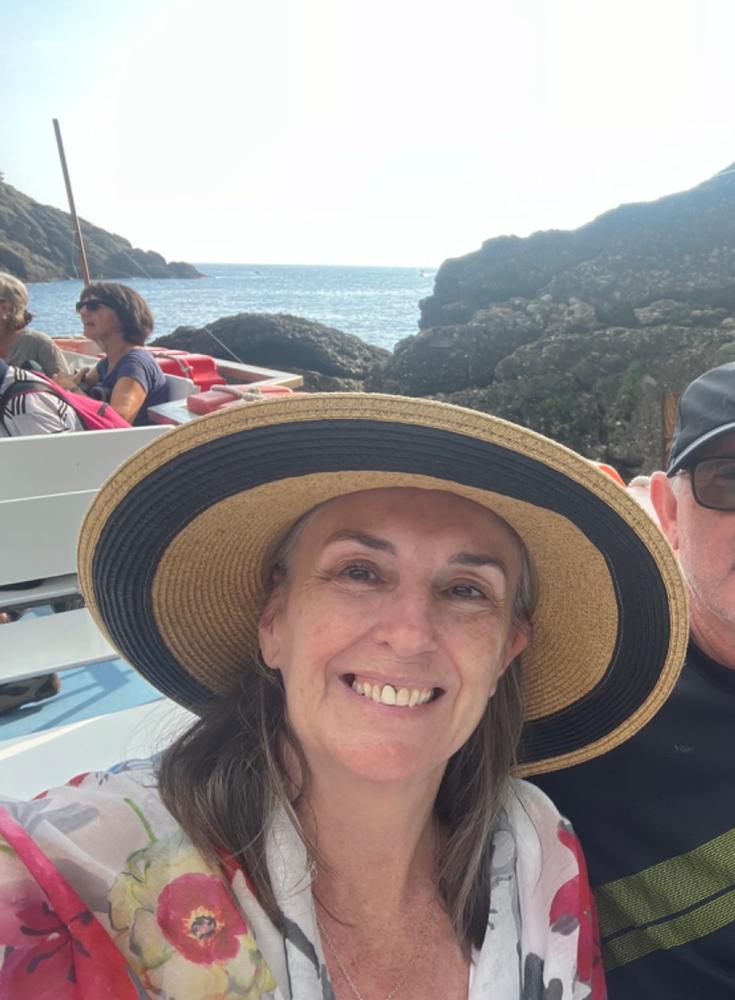 HW Collection Stevie Unisex Fedora - Navy - Customer Photo From Donna Wacher