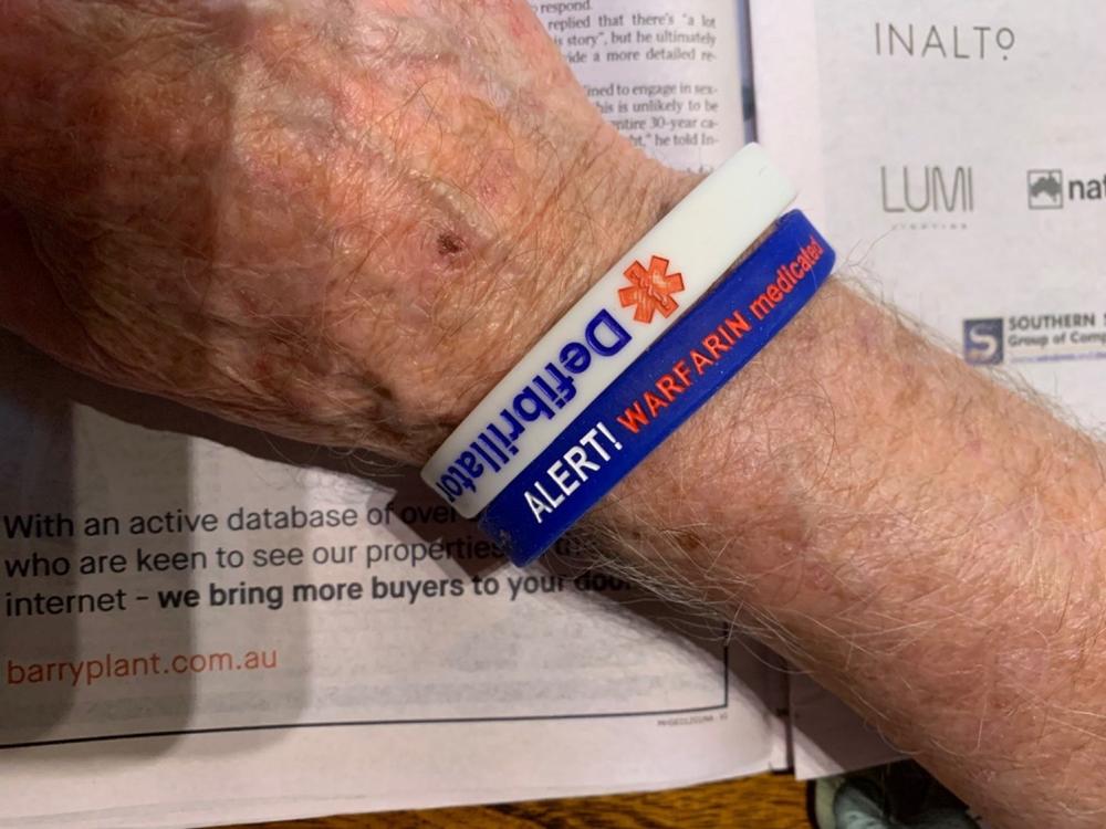 Warfarin wristband 2024