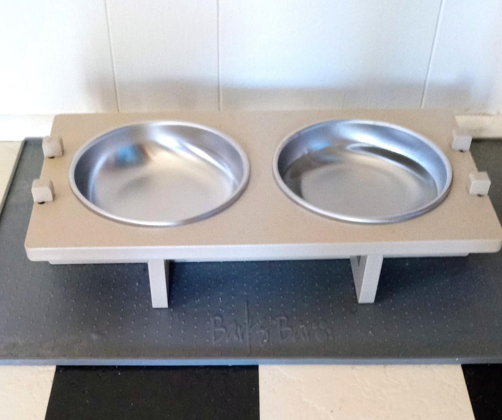 Basis Pet Stainless Steel Dog Bowls - Made in the USA - Customer Photo From Darlene Graham
