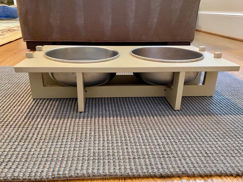 Rise Pet Bowl Stand, for Large Dog Bowls - Customer Photo From Anonymous