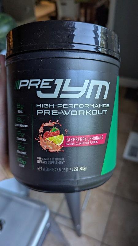 Pre JYM High-Performance Pre-Workout - Customer Photo From Trent H.