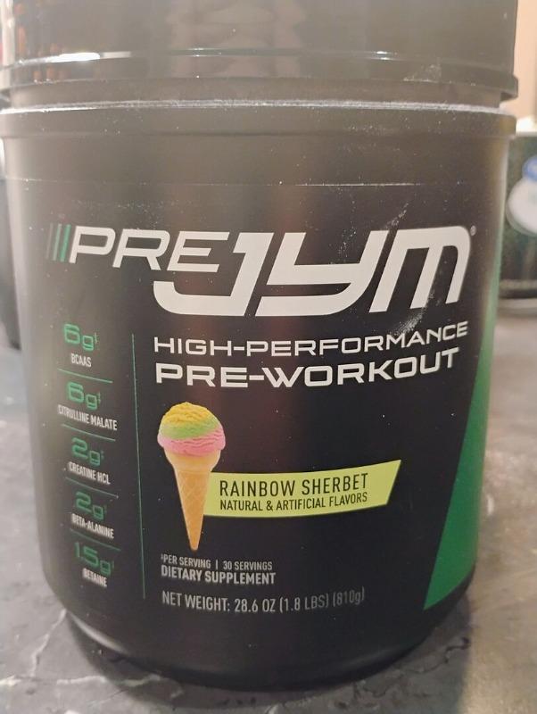 Pre JYM High-Performance Pre-Workout - Customer Photo From Jack D.