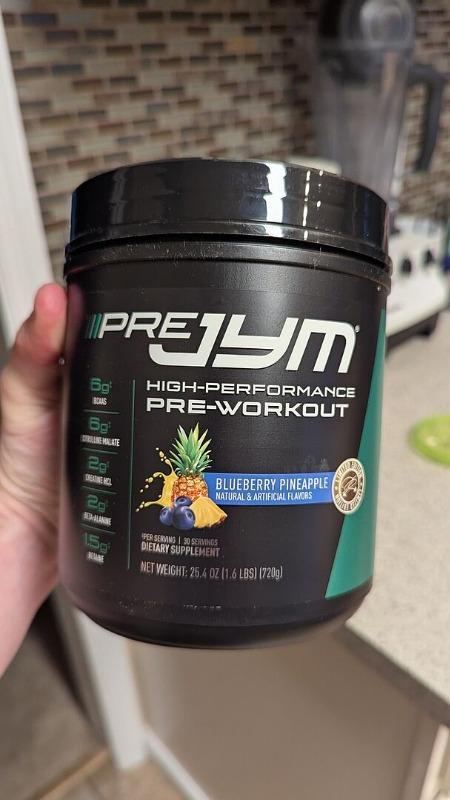 Pre JYM High-Performance Pre-Workout - Customer Photo From Trent H.