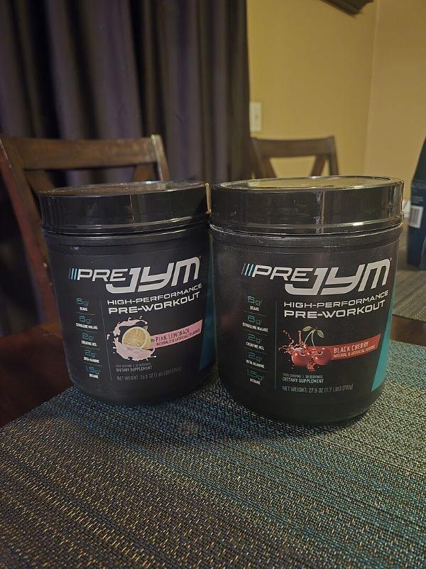 Pre JYM High-Performance Pre-Workout - Customer Photo From Justin