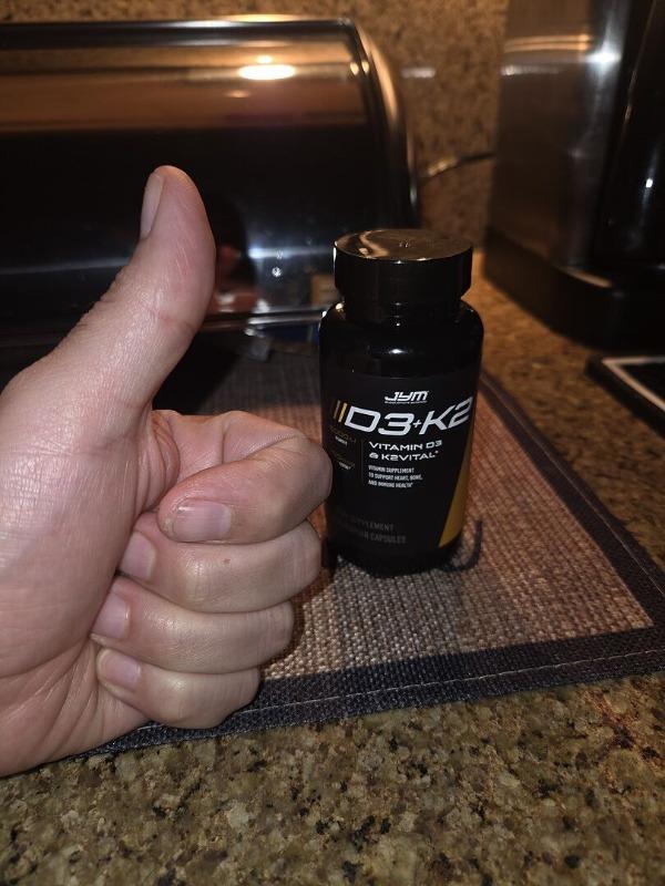 Vitamin D3+K2 - Customer Photo From Alberto F.