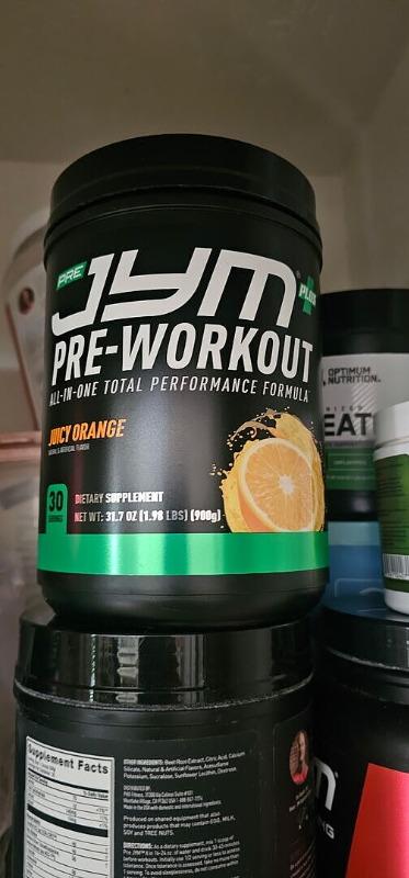 Pre JYM Plus Pre-Workout - Customer Photo From Josh p.