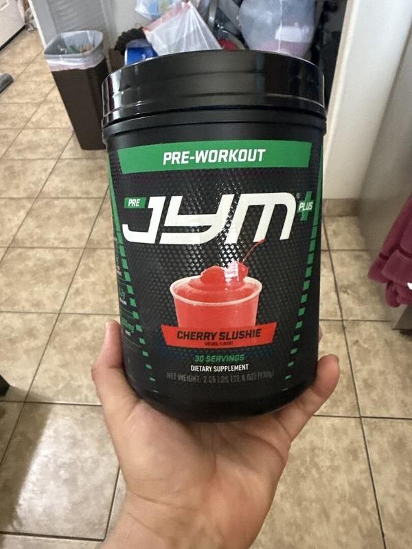 Pre JYM Plus Pre-Workout - Customer Photo From Kookie 8.