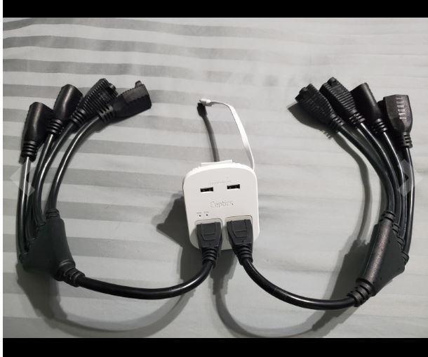 World-Way 6 Travel Adapter Kit | 2 USB + 2 US Outlets - Grounded - Customer Photo From Trekker