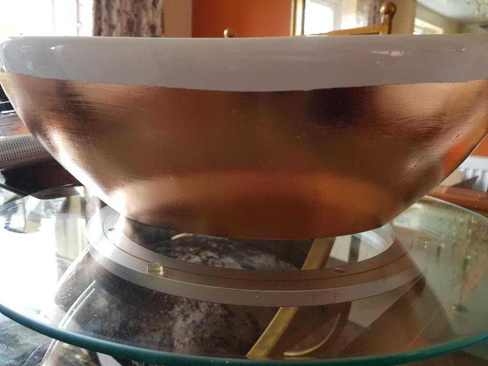 Gold/Silver/Copper Leaf (Imitation) - 25 interleaved sheets - Customer Photo From Caroline Trowsdale