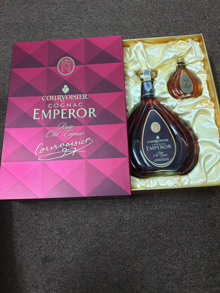 COURVOISIER Cognac Emperor Gift Box - Customer Photo From MICHELLE E.