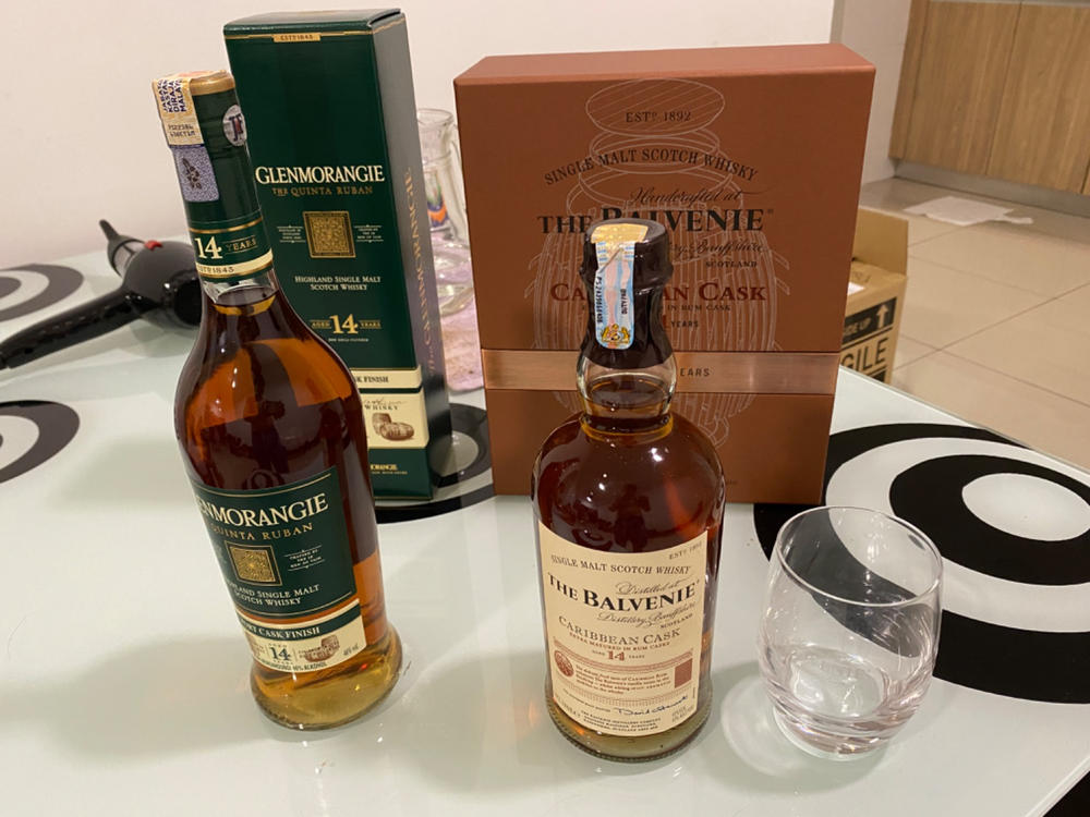 THE BALVENIE 14 Year Old Caribbean Cask Gift Set - Customer Photo From Anonymous
