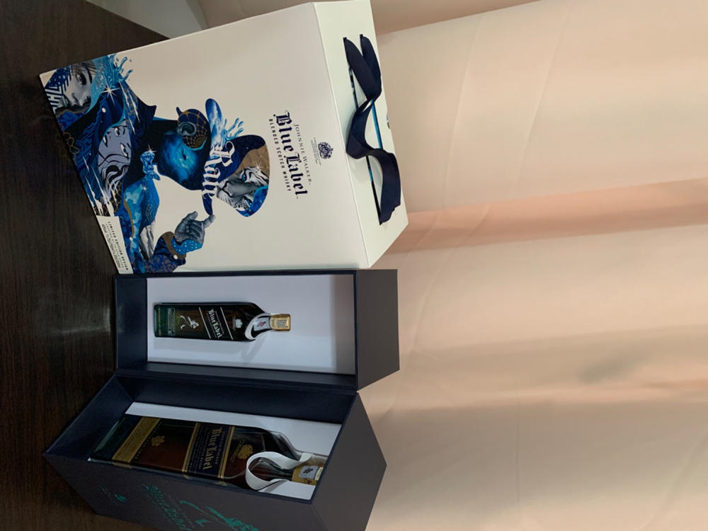 JOHNNIE WALKER® Blue Label™ Artist Series X Tristan Eaton Limited Edition Packaging - Customer Photo From Anonymous