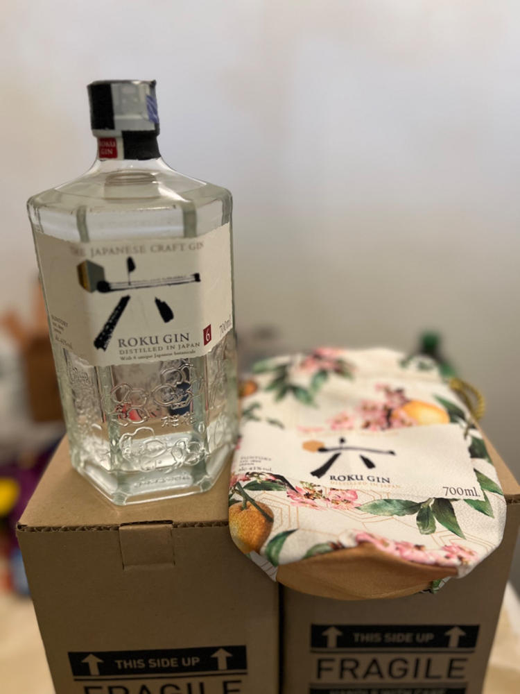 Roku Gin With Furoshiki Bag - Customer Photo From Joseph S