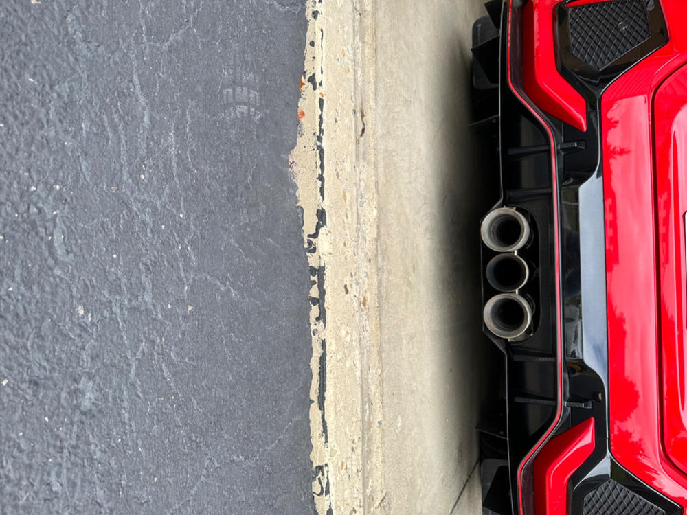 2017-2021 Honda Civic Type-R Rear Diffuser V2 - Customer Photo From Ronnie Morgan