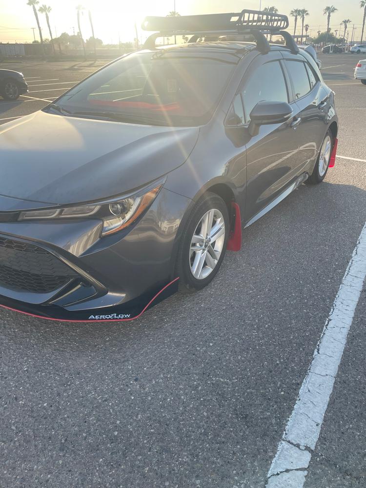 2019-2025 Toyota Corolla Hatch Splitter V2 - Customer Photo From Pedro A Garcia Jr