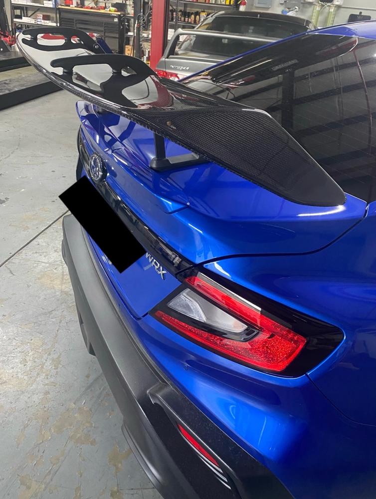2022+ Subaru WRX Swan Neck Wing - Customer Photo From Cisco B