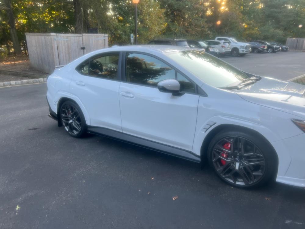 2022-2024 Subaru WRX Paint Matched Fender Flares S Style - Customer Photo From Steven Sandor Jr