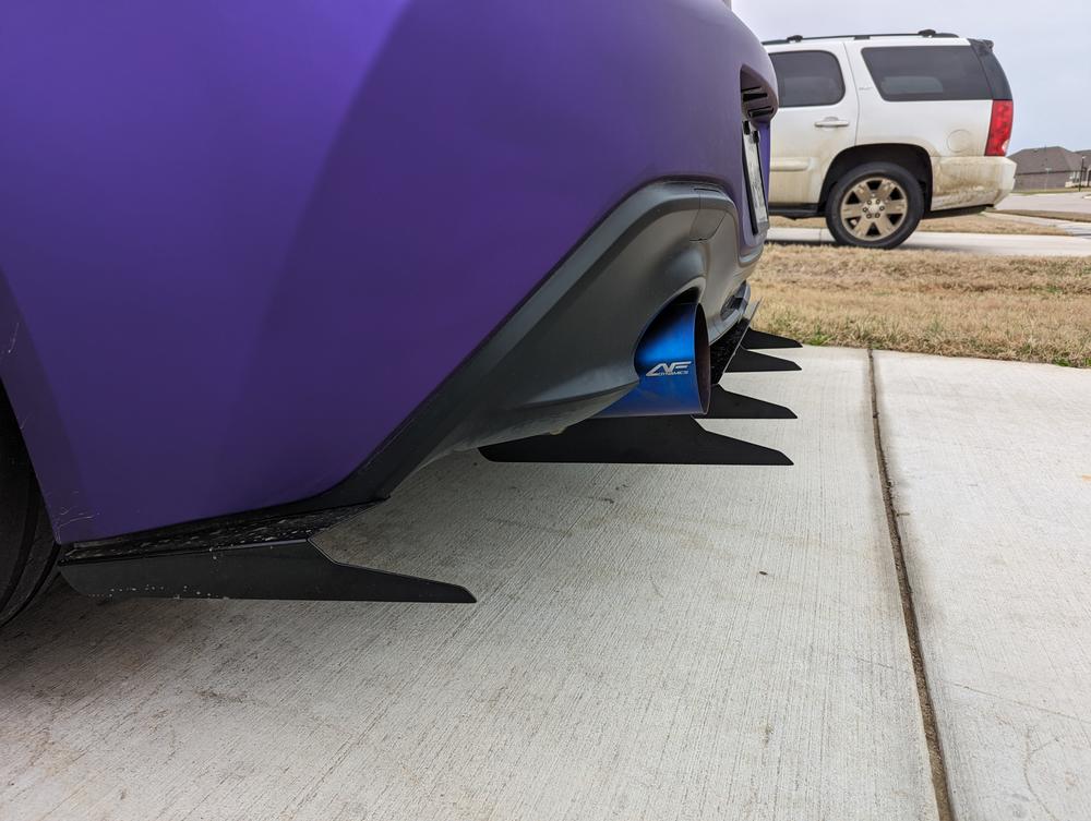 2022+ Subaru Brz/ Toyota GR86 Rear Diffuser V5 ( Aggressive ) - Customer Photo From Marc L