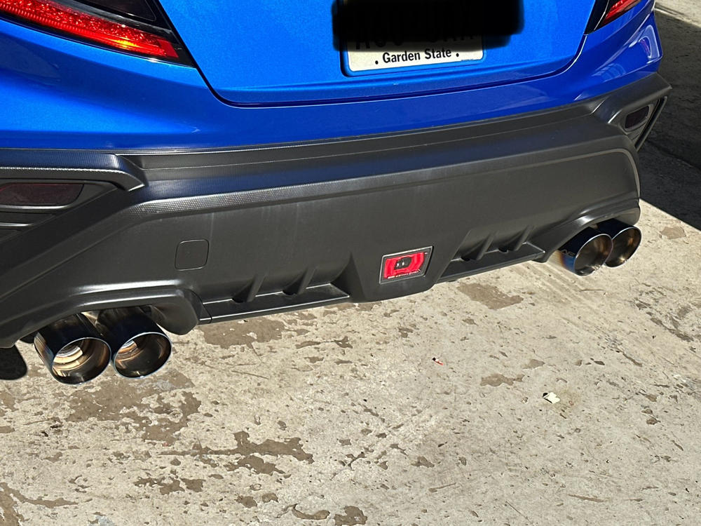 2022-2024 Subaru WRX VB 4" Axle Back Exhaust - Customer Photo From Christopher Harmon
