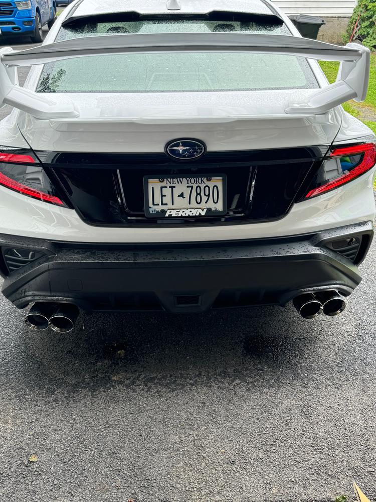 2022-2024 Subaru WRX VB 4" Axle Back Exhaust - Customer Photo From Joey