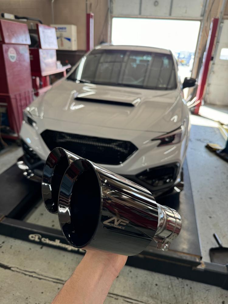 2022-2024 Subaru WRX VB 4" Axle Back Exhaust - Customer Photo From David Coiman