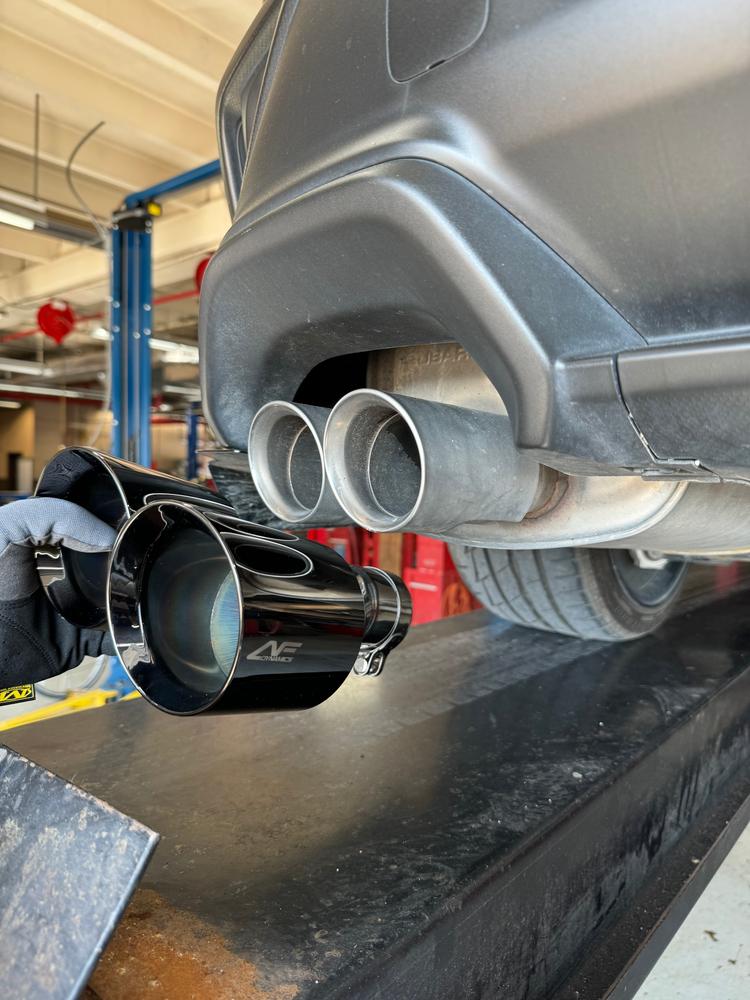 2022-2024 Subaru WRX VB 4" Axle Back Exhaust - Customer Photo From David Coiman