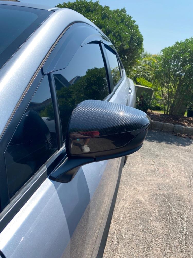 2022+ Subaru WRX Carbon Fiber Mirror Caps ( Direct Replacement ) - Customer Photo From Jonathan Salen