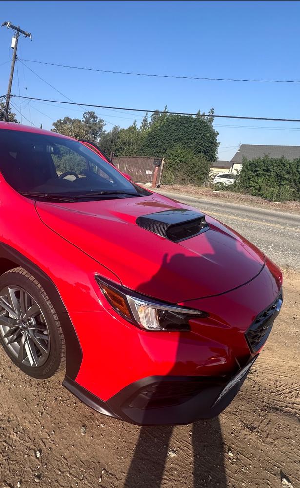 2022-2024 Subaru WRX S Style Bulge Hood Scoop - Customer Photo From Diogo Cobian