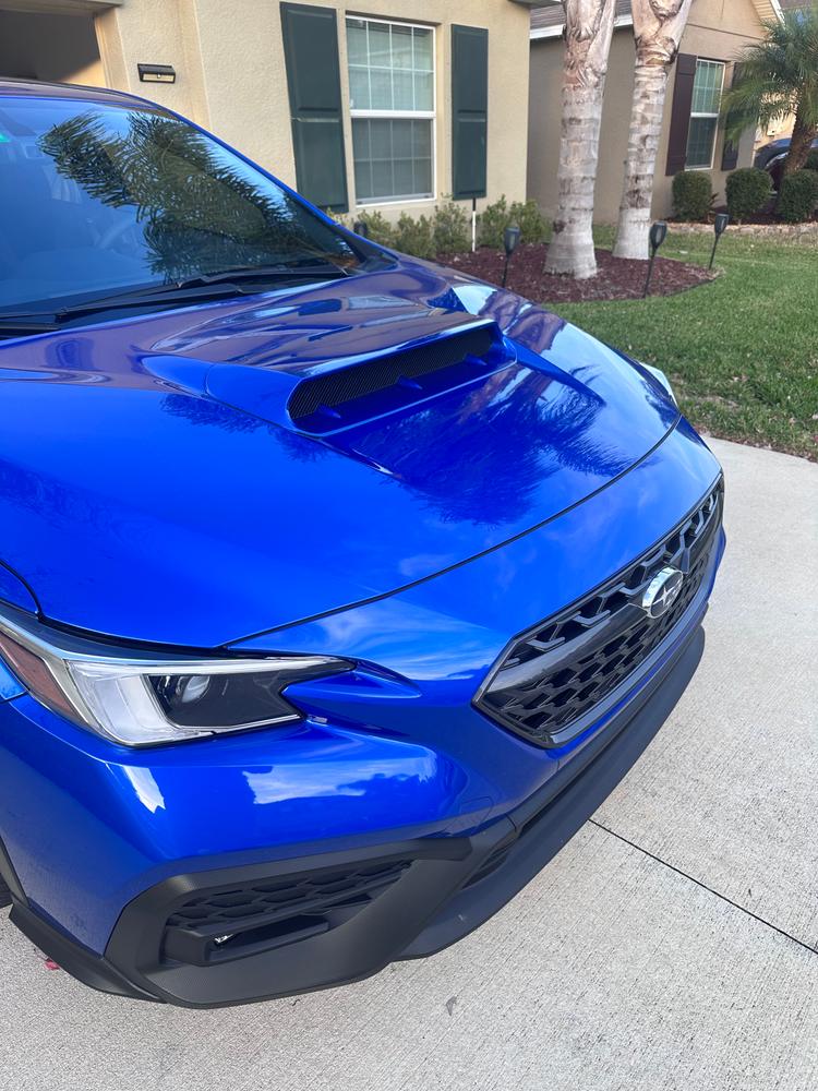 2022+ Subaru WRX S Style Bulge Hood Scoop - Customer Photo From Brian Mayfield